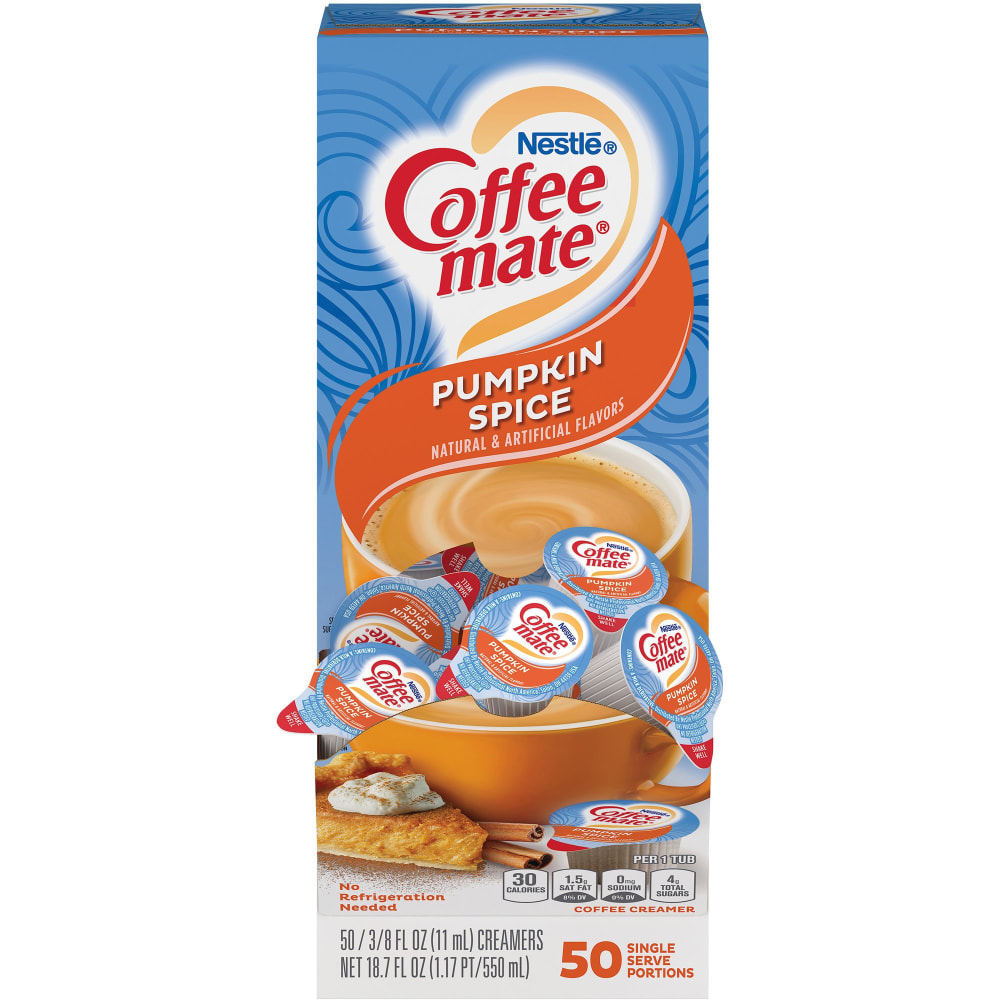 Nestlé® Coffee-mate® Single Serve Liquid Creamer, Pumpkin Spice
