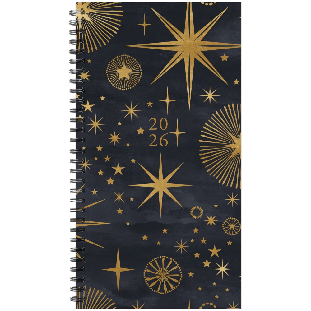 2026 Willow Creek Press Weekly/Monthly Spiral Pocket Planner,