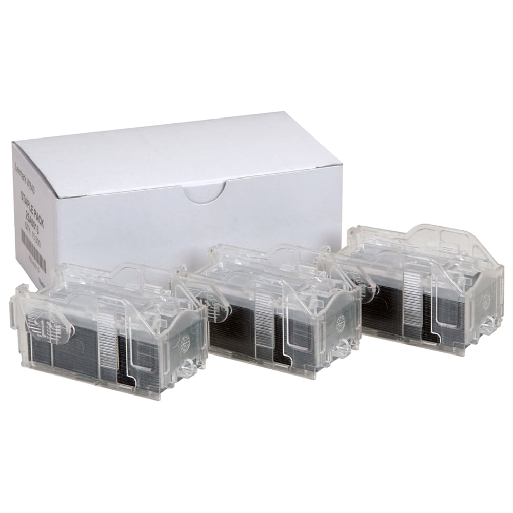 Lexmark™ 25A0013 Copier Staples, 5,000 Staples Per Cartridge,