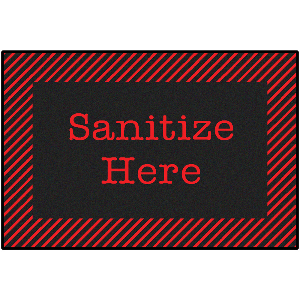 Carpets for Kids® KID$Value Rugs™ Red & Black