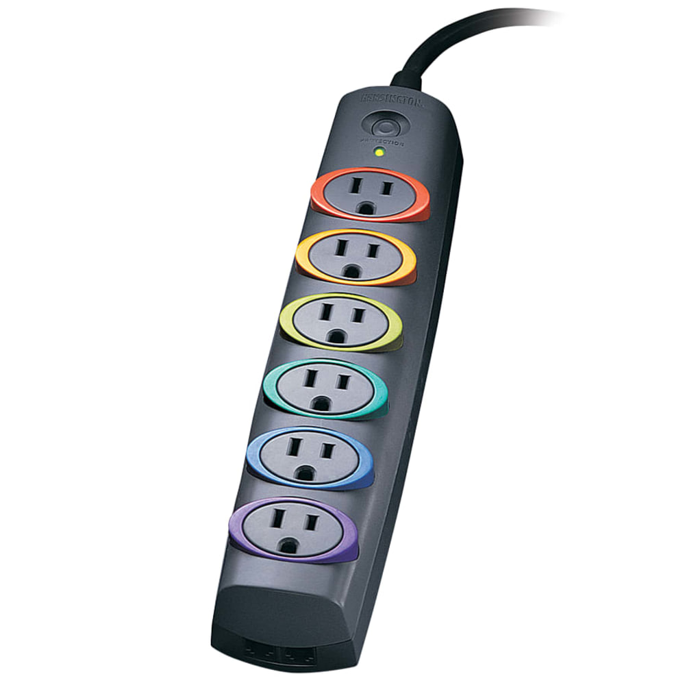 Kensington® SmartSockets® Premium Surge Protector, 1260 Joules,