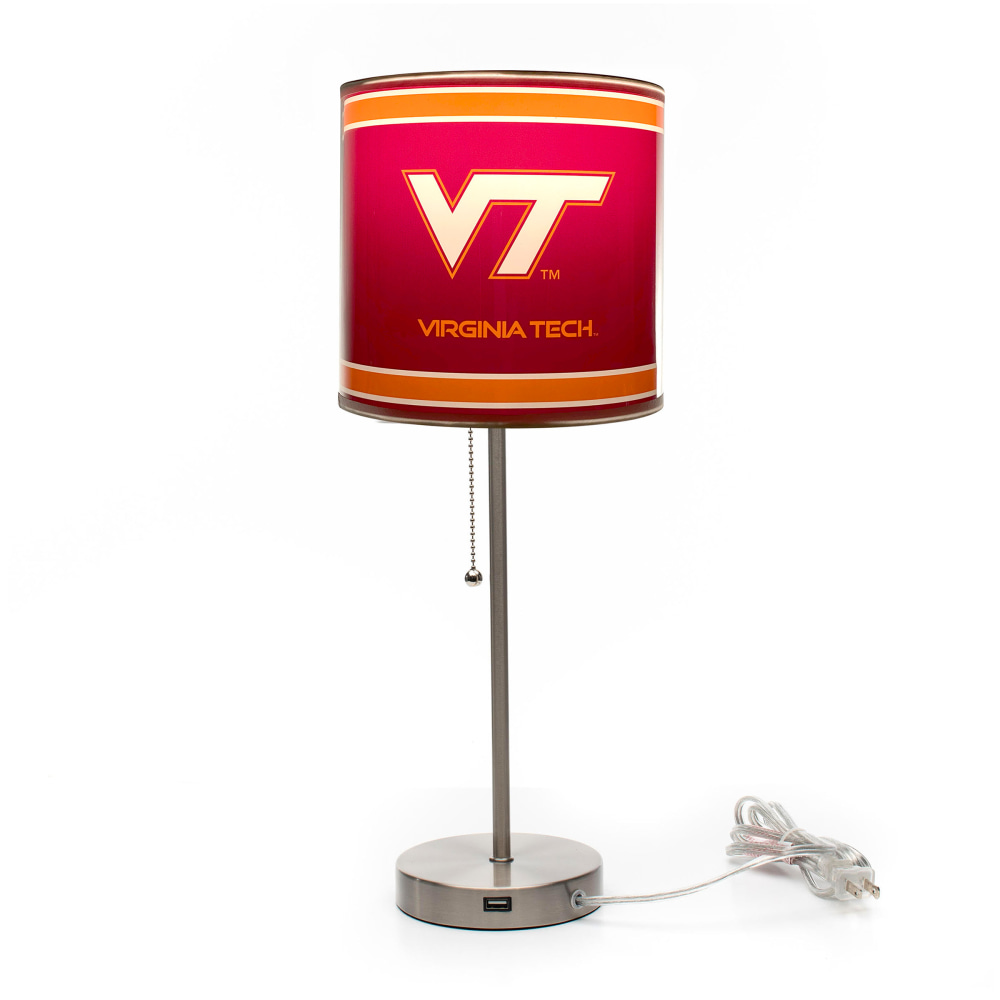 Imperial NCAA Table Lamp, 19"H, Virginia Tech
