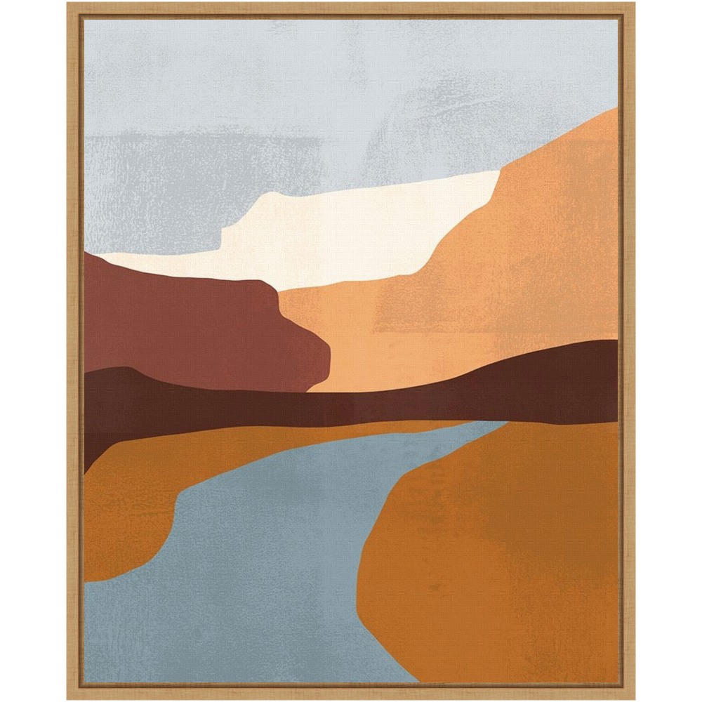 Amanti Art Sedona Colorblock IV by Victoria Borges