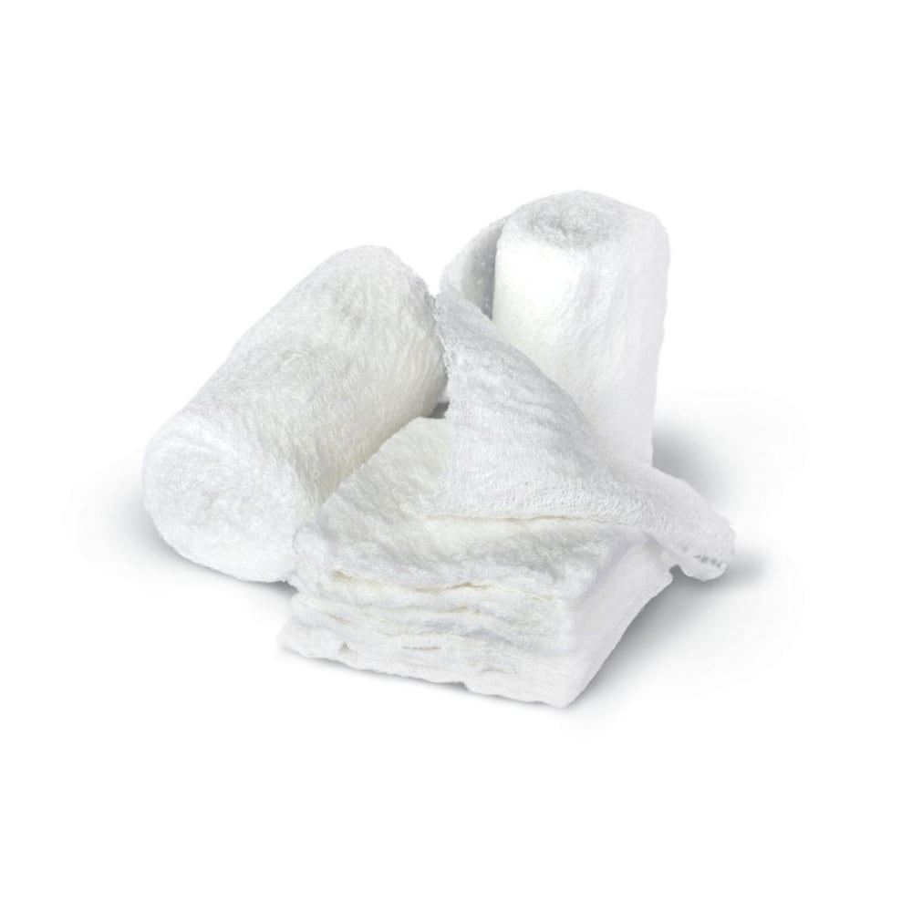 Medline Bulkee Super Fluff Sterile Sponges, 6" x