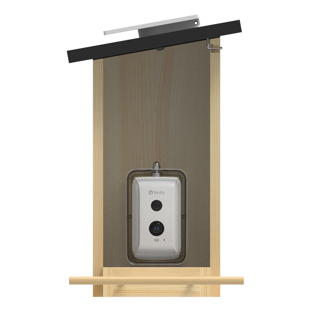 Birdfy® Feeder Ebony AI-Enabled Bird Feeder with Camera