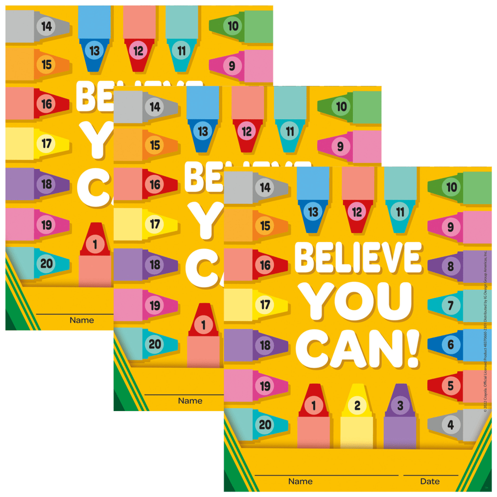 Eureka Mini Reward Charts With Stickers, Crayola, 36