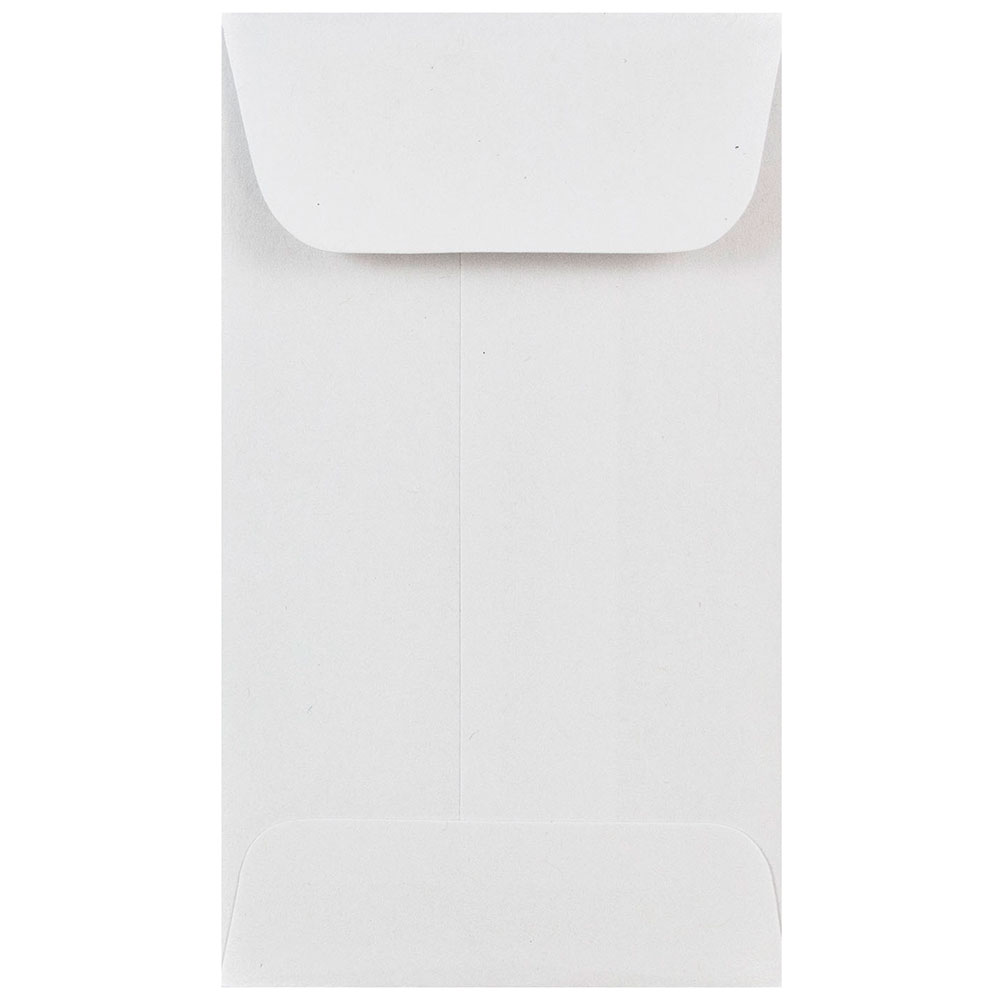 JAM PAPER® #3 Coin Business Commercial Envelopes, 2