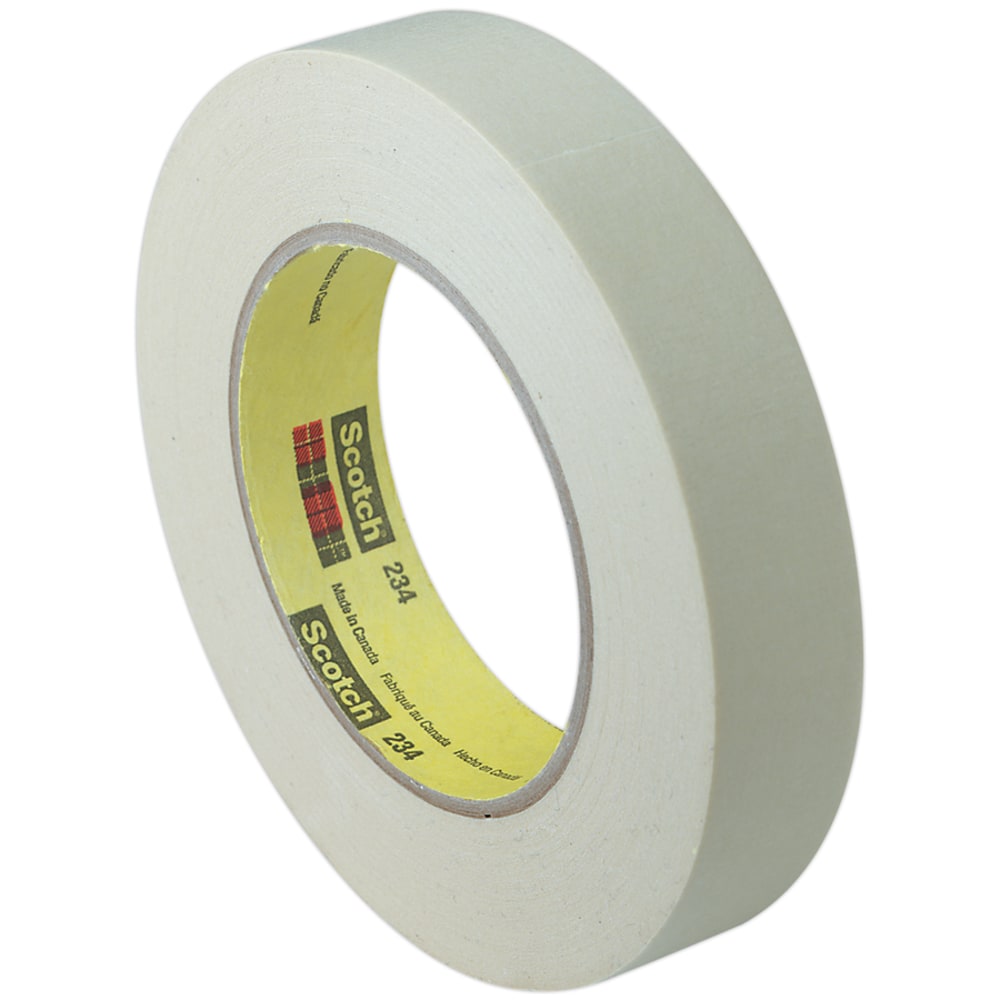 Scotch® 234 General Purpose Masking Tape, 1/2" x