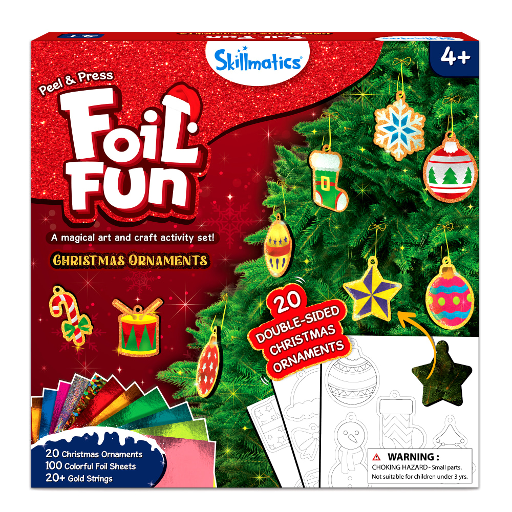 Skillmatics Foil Fun Ornaments Kit
