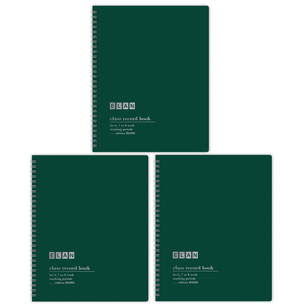 ELAN Publishing Class Record Books, 6-8 Weeks, Pack