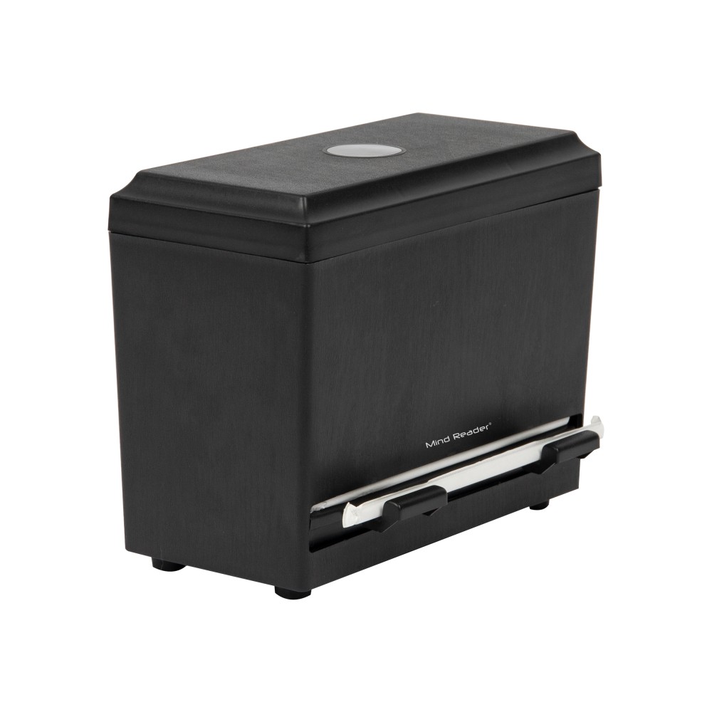 Mind Reader One Touch Straw Dispenser, 7-1/2"H x