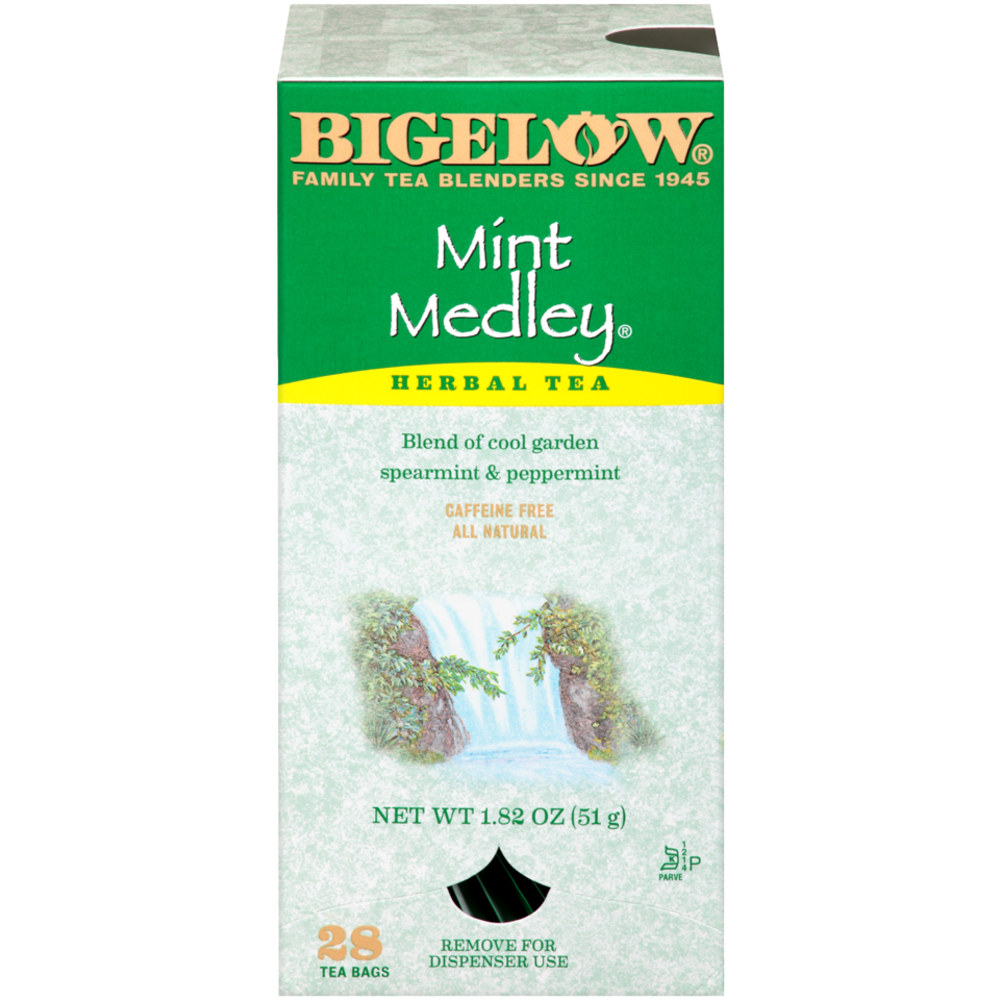 Bigelow® Mint Medley® Tea Bags, Box Of 28