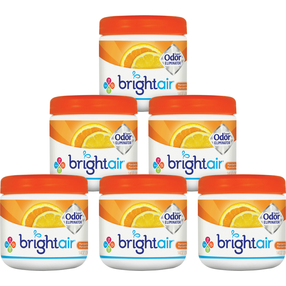 Bright Air Super Odor Eliminator Air Fresheners, Mandarin