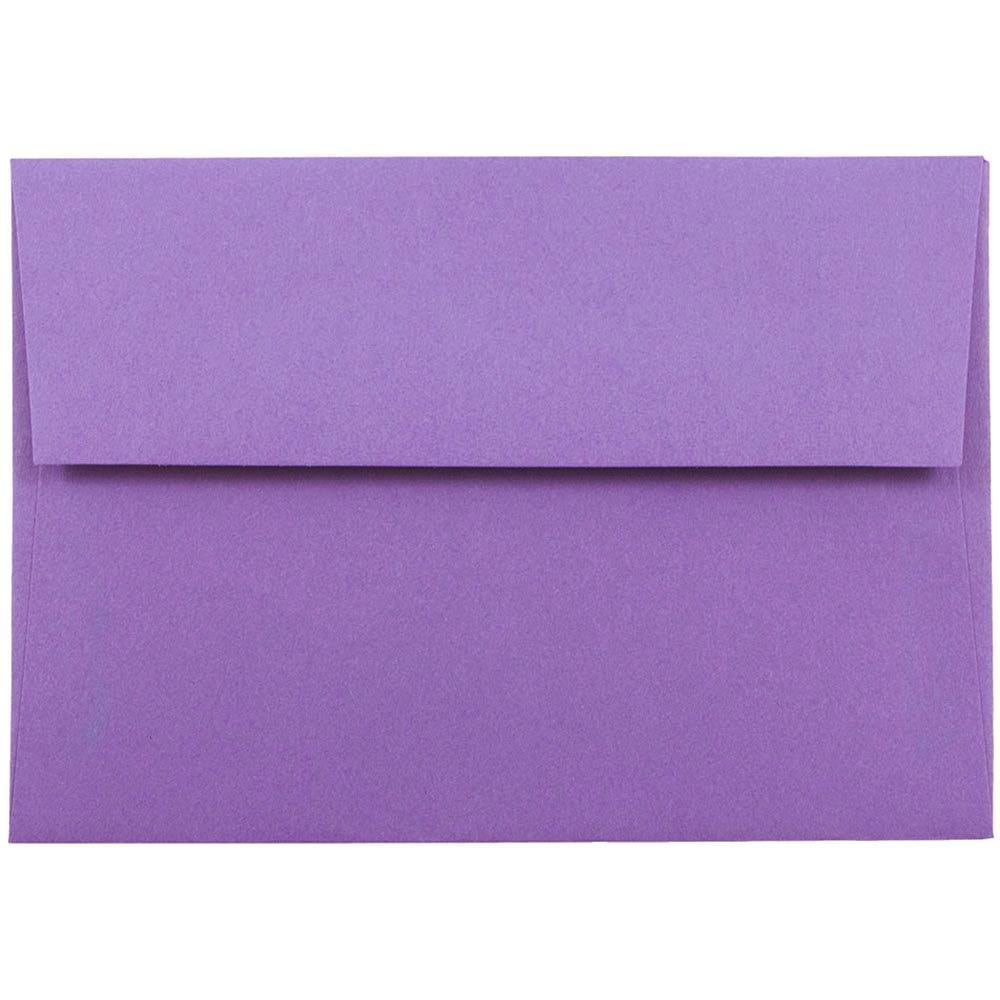 JAM Paper® Booklet Envelopes, #4 Bar (A1), Gummed