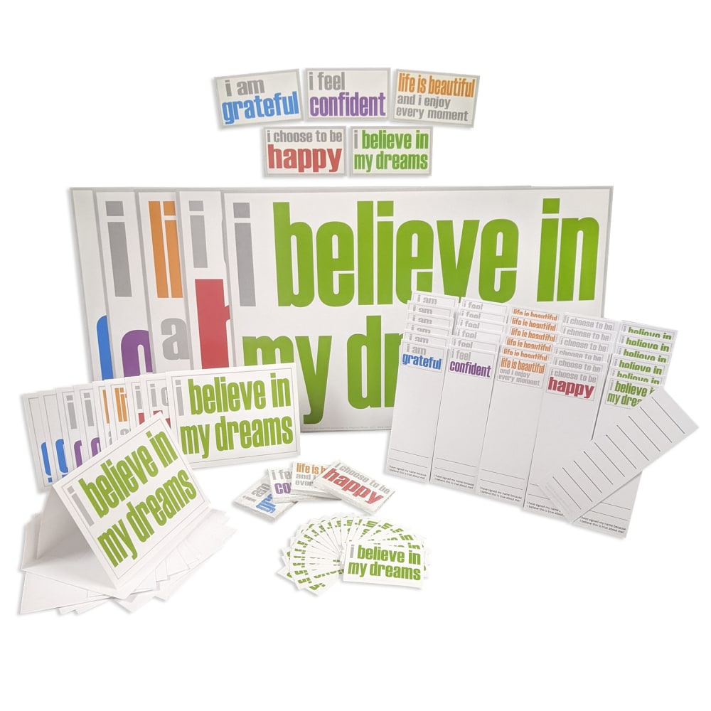 Inspired Minds Confidence Ultra Booster Set, Posters, Magnets,