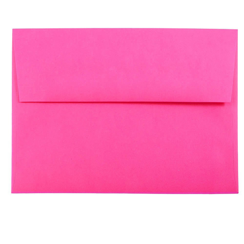 JAM Paper® Booklet Invitation Envelopes, A7, Gummed Seal,