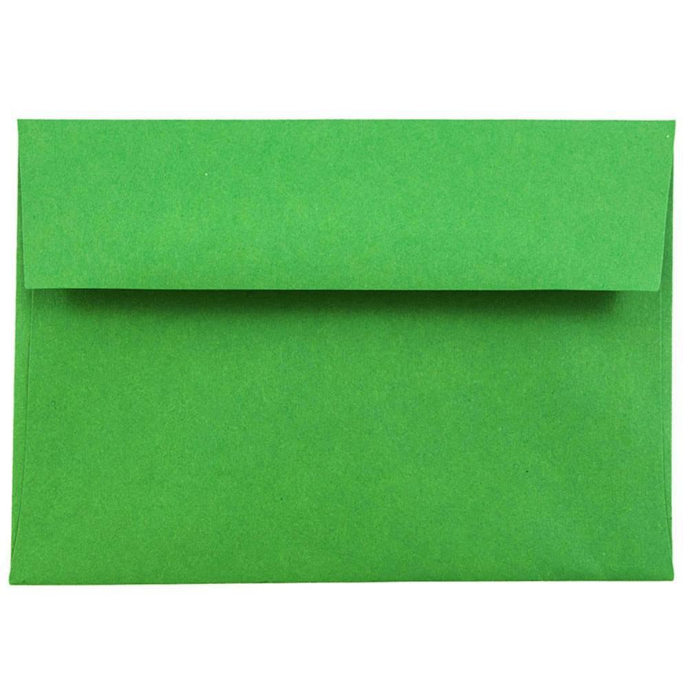 JAM Paper® Booklet Envelopes, #4 Bar (A1), Gummed