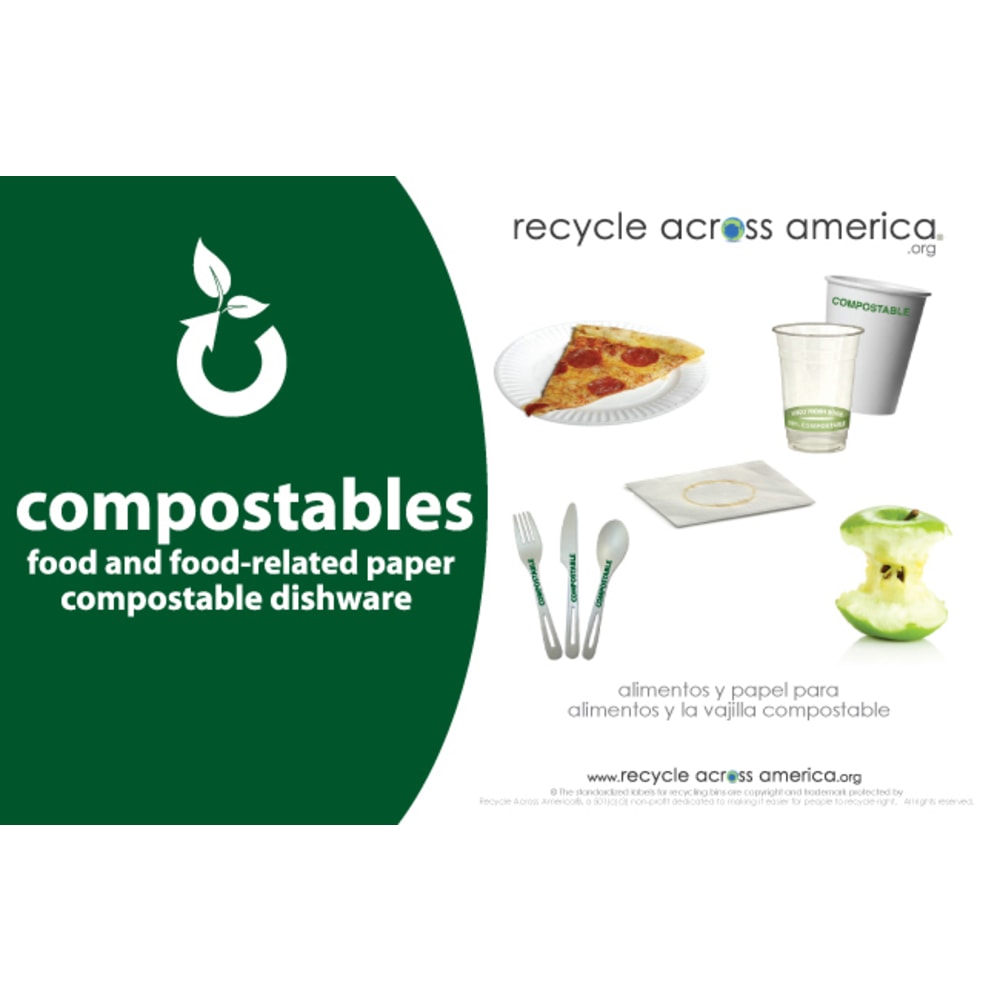 Recycle Across America Compostables Standardized Recycling