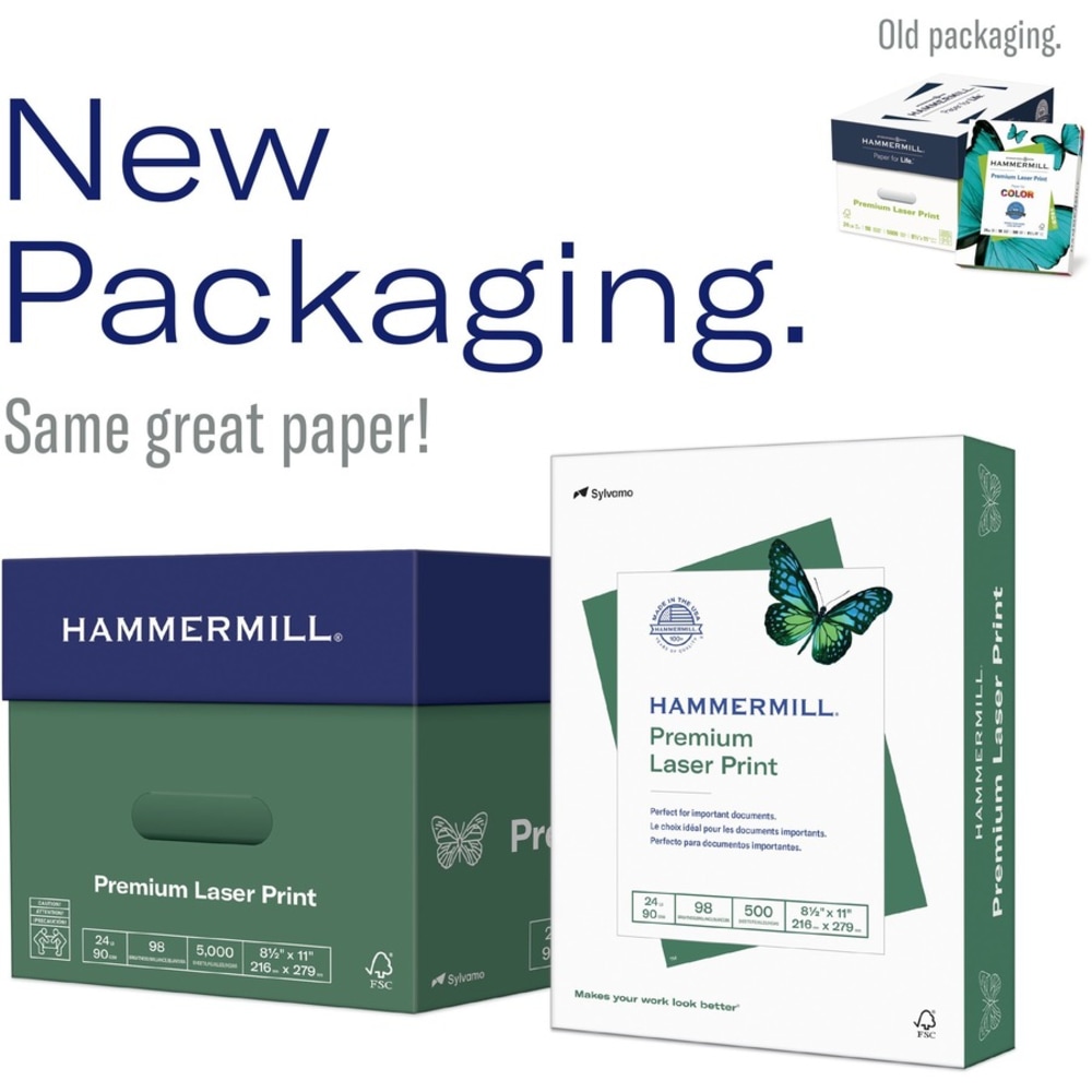Hammermill® 3-Hole Punched Multi-Use Print & Copy Paper,