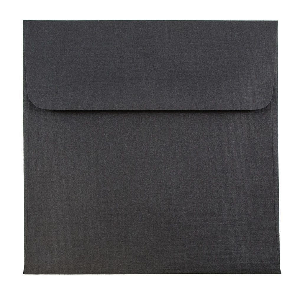 JAM Paper® Square Linen Envelopes, 5" x 5",
