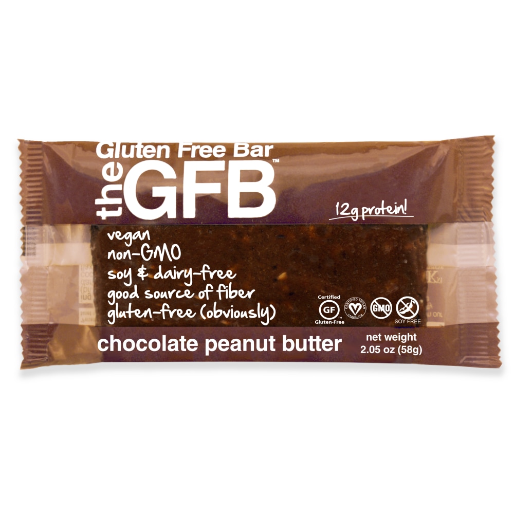 GFB- The Gluten-Free Bar, Chocolate Peanut Butter, 2.05