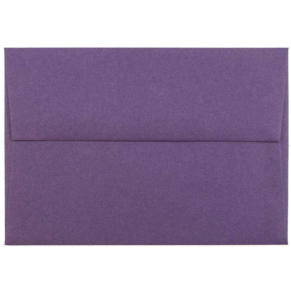 JAM Paper® Booklet Envelopes, #4 Bar (A1), Gummed