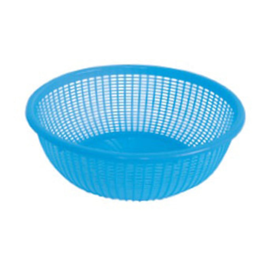 Thunder Group Plastic Colander, 11 1/2", Blue
