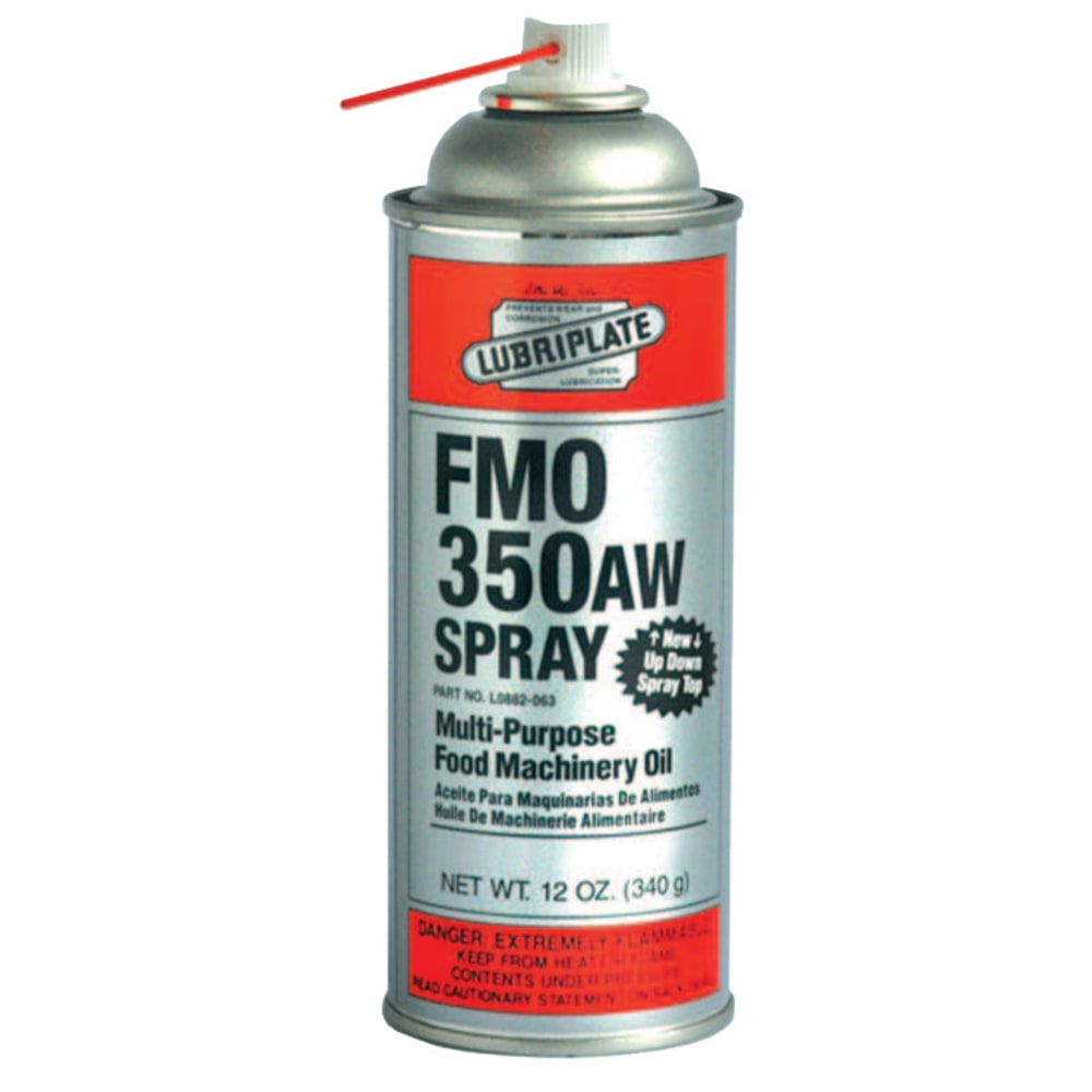 Food Machinery Oils/ Class H-1, 12 oz, Spray