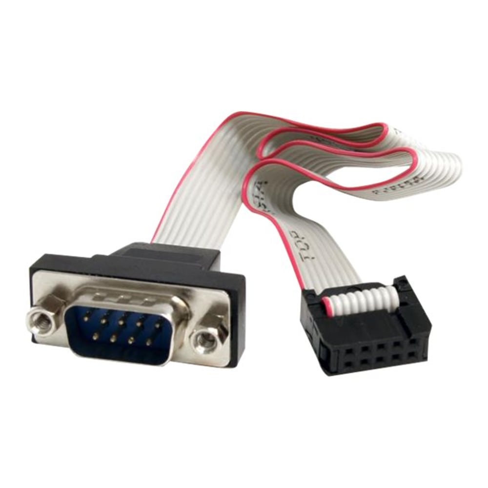 StarTech.com 16in 9 Pin Serial Male to 10