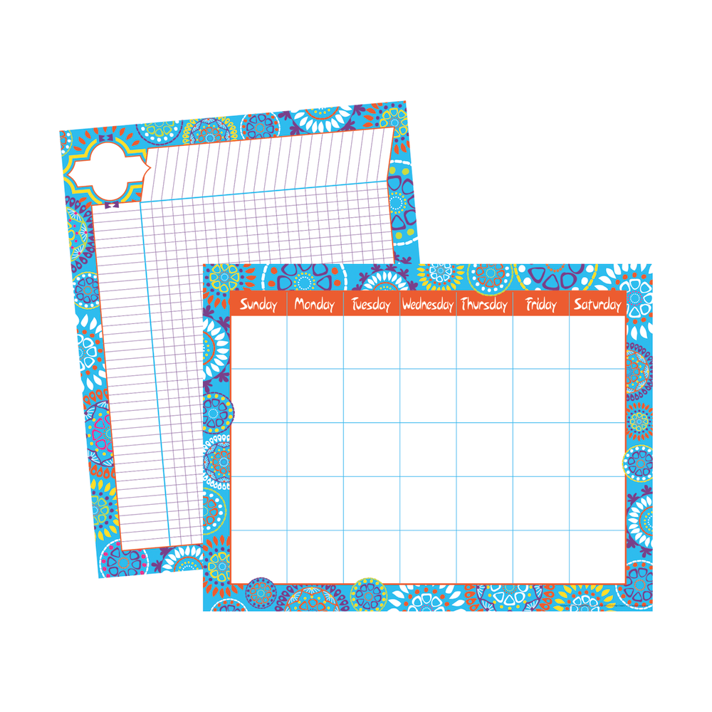 Barker Creek® Chart Set, Moroccan, 17" x 22",