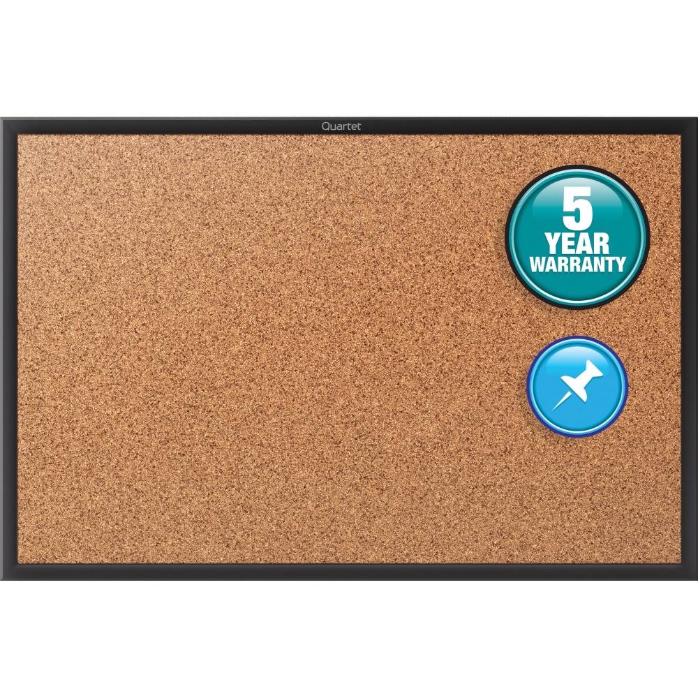 Quartet® Classic Cork Bulletin Board, 48" x 96",