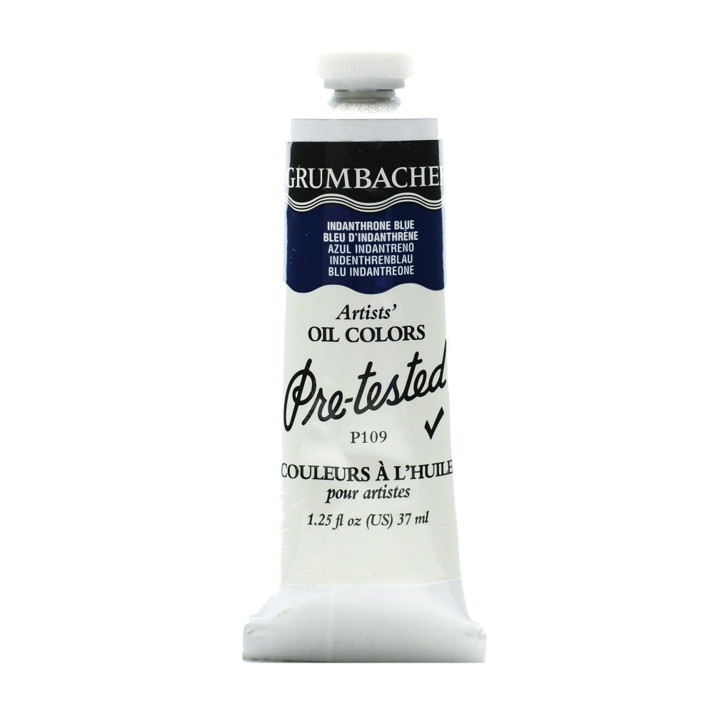 Grumbacher P109 Pre-Tested Artists&#x27; Oil Colors, 1.25 Oz,