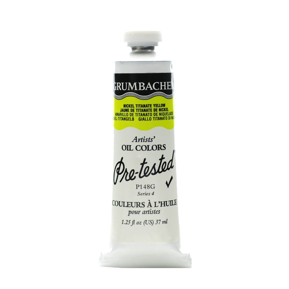 Grumbacher P148 Pre-Tested Artists&#x27; Oil Colors, 1.25 Oz,
