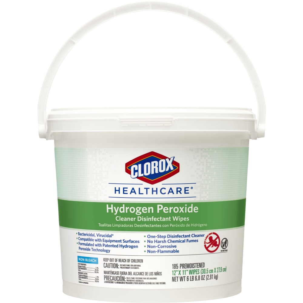 Clorox® Healthcare® Hydrogen Peroxide Disinfecting Wipes,