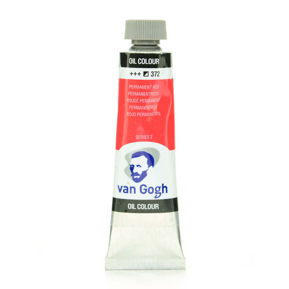 Van Gogh Oil Colors, 1.35 oz, Permanent Red,