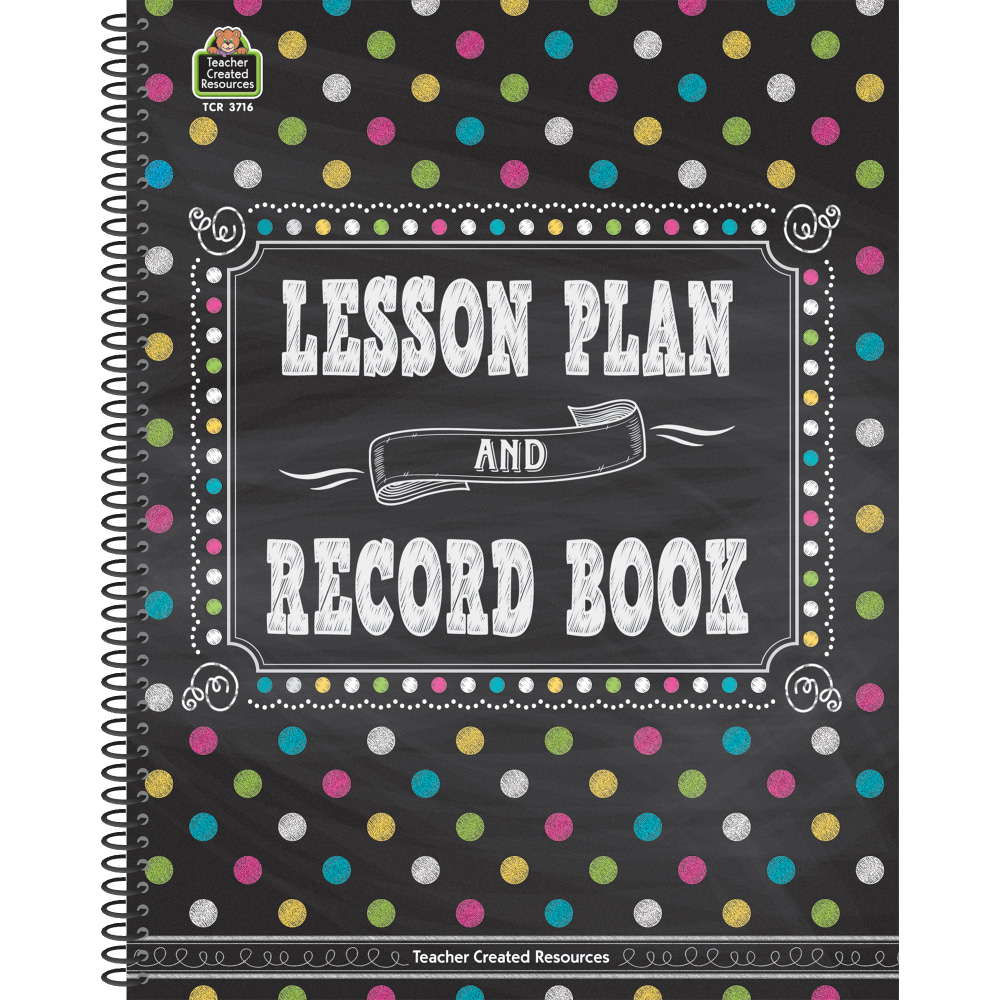 Teacher Created Resources Lesson Plan And Record Books,