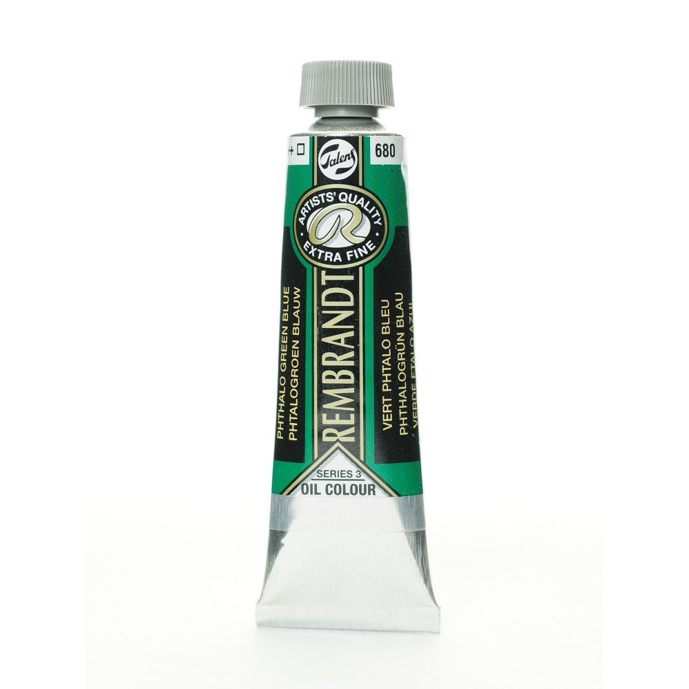 Rembrandt Artist&#x27;s Oil Colors, 40 mL, Phthalo Green