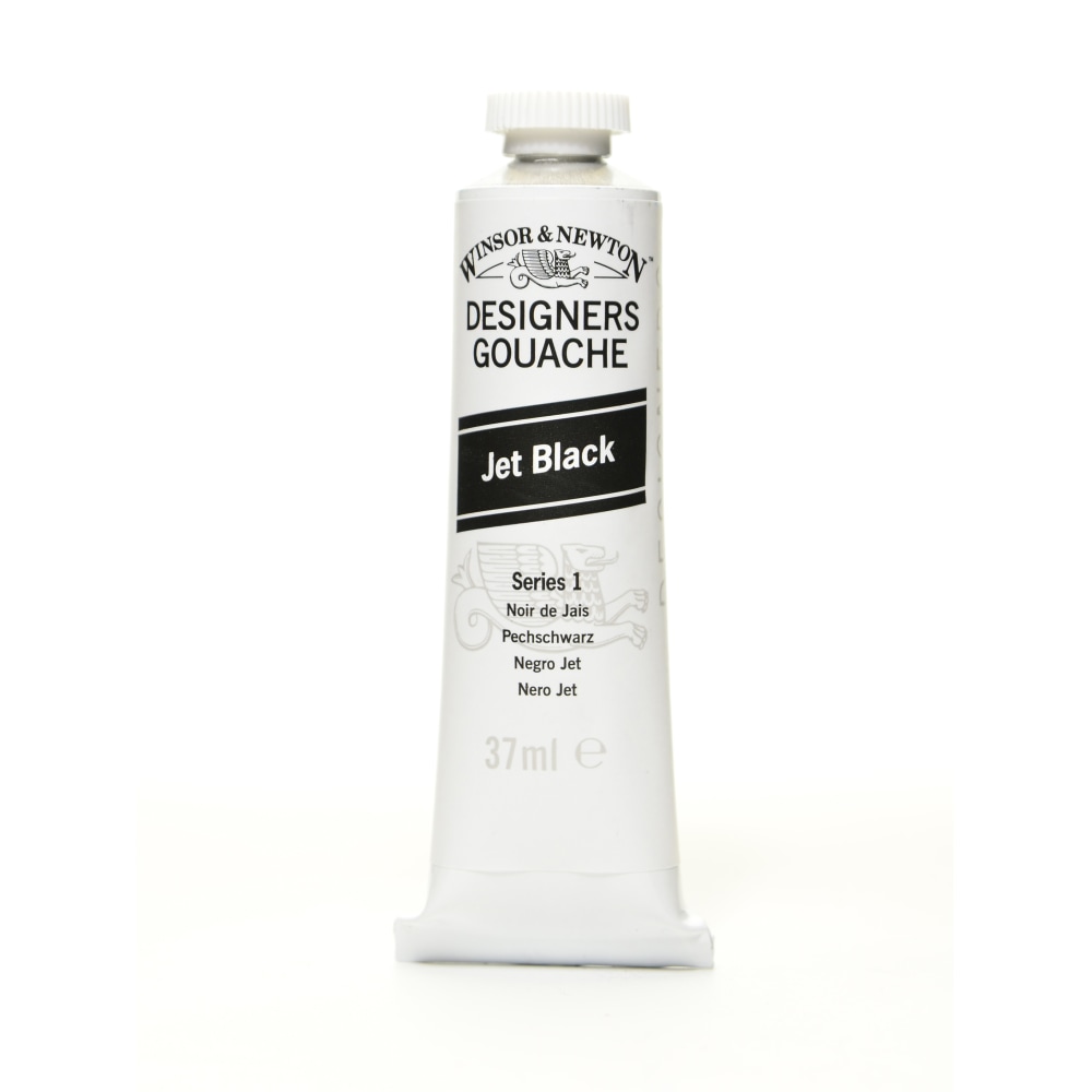 Winsor & Newton Designers&#x27; Gouache, 14 mL, Jet