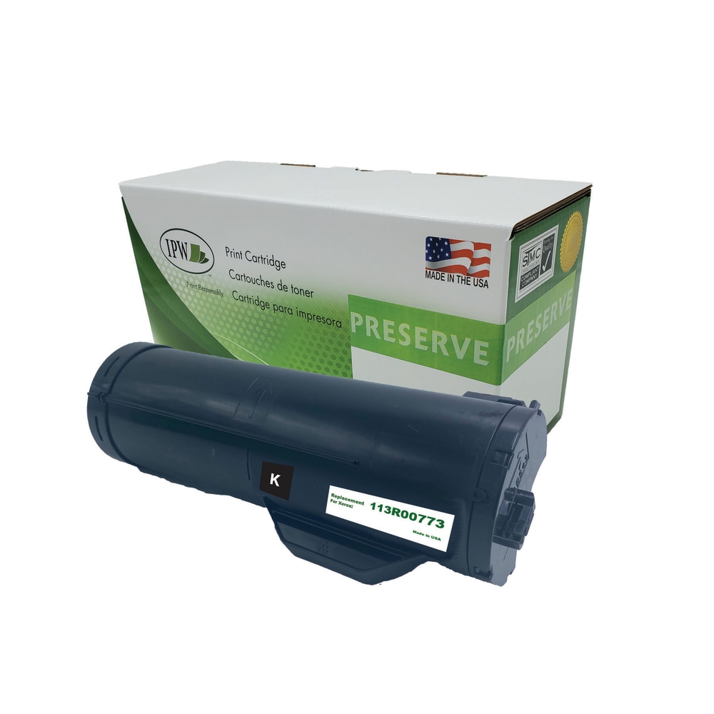 IPW Preserve Remanufactured Black Toner Cartridge Replacement For
