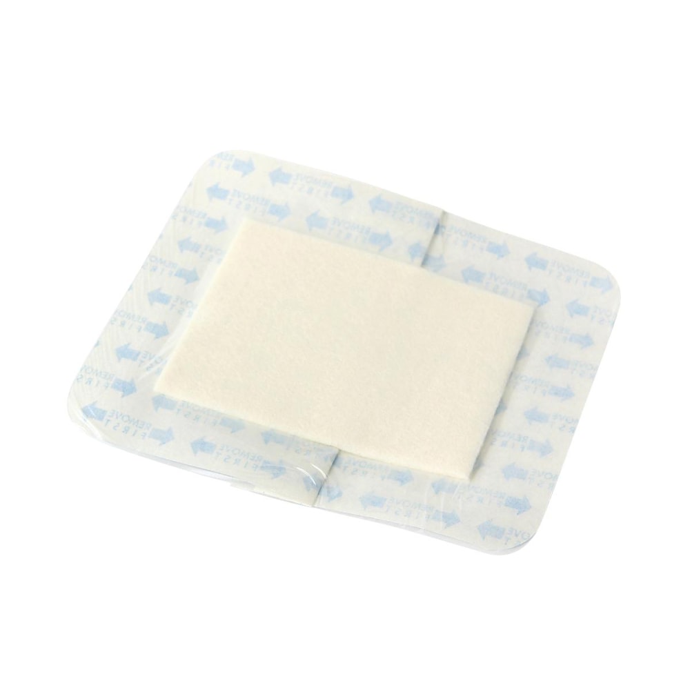 Medline Suresite® 123+Pad Transparent Dressings, 3 1/2" x