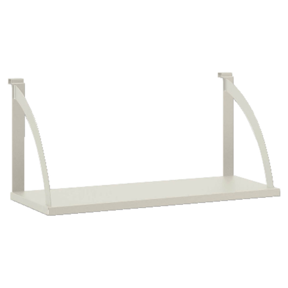 HON® Basyx Verse® Partition Mounted Steel Hang-On Shelf,