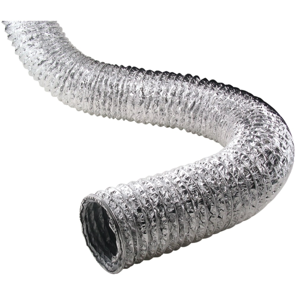 Deflecto Supurr-Flex 5-Ply 4" x 50&#x27; Aluminum Flex