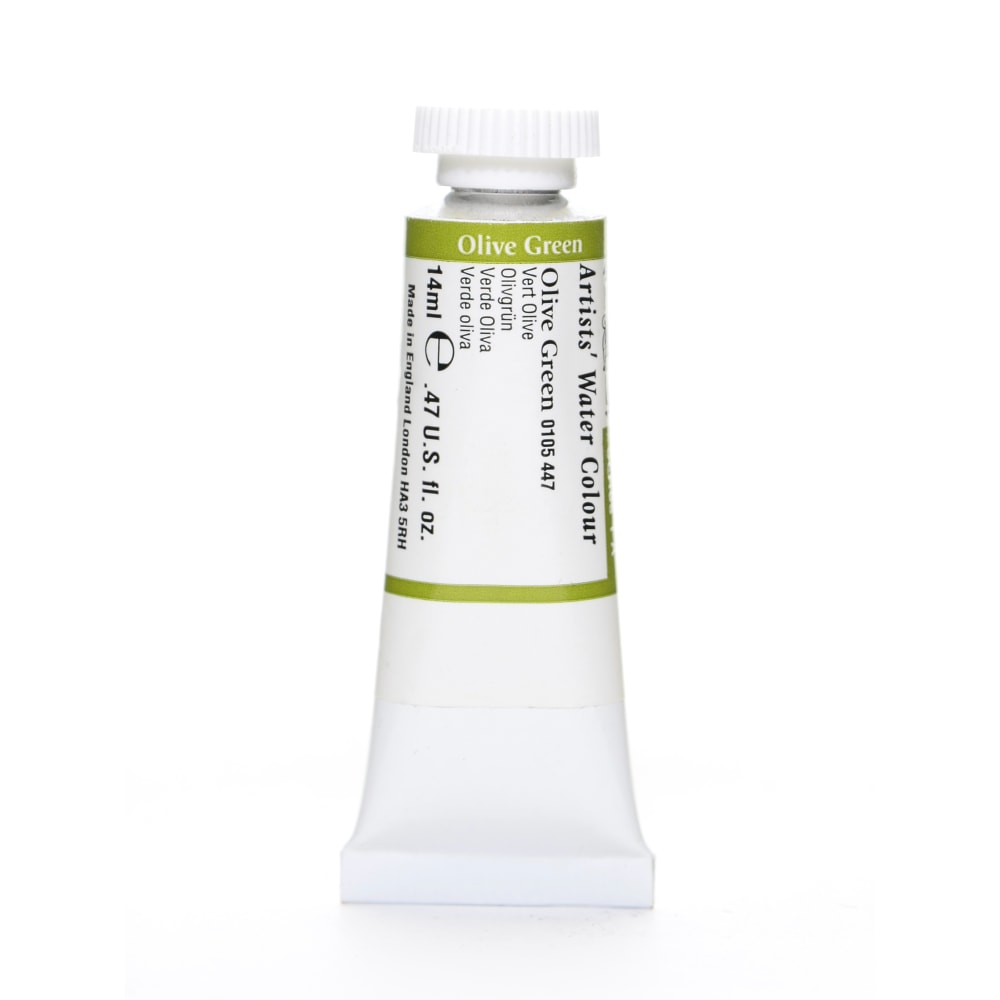 Winsor & Newton Professional Watercolors, 14 mL, Olive