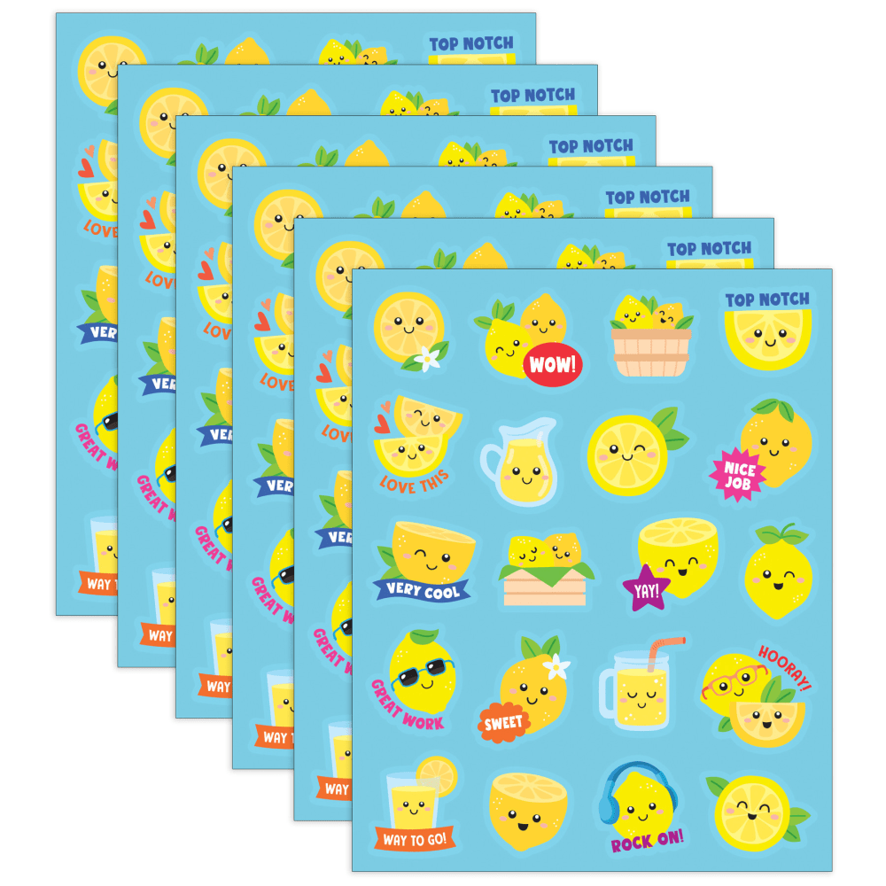 Teacher Created Resources Smelly Stickers, Lemon, 120 Per