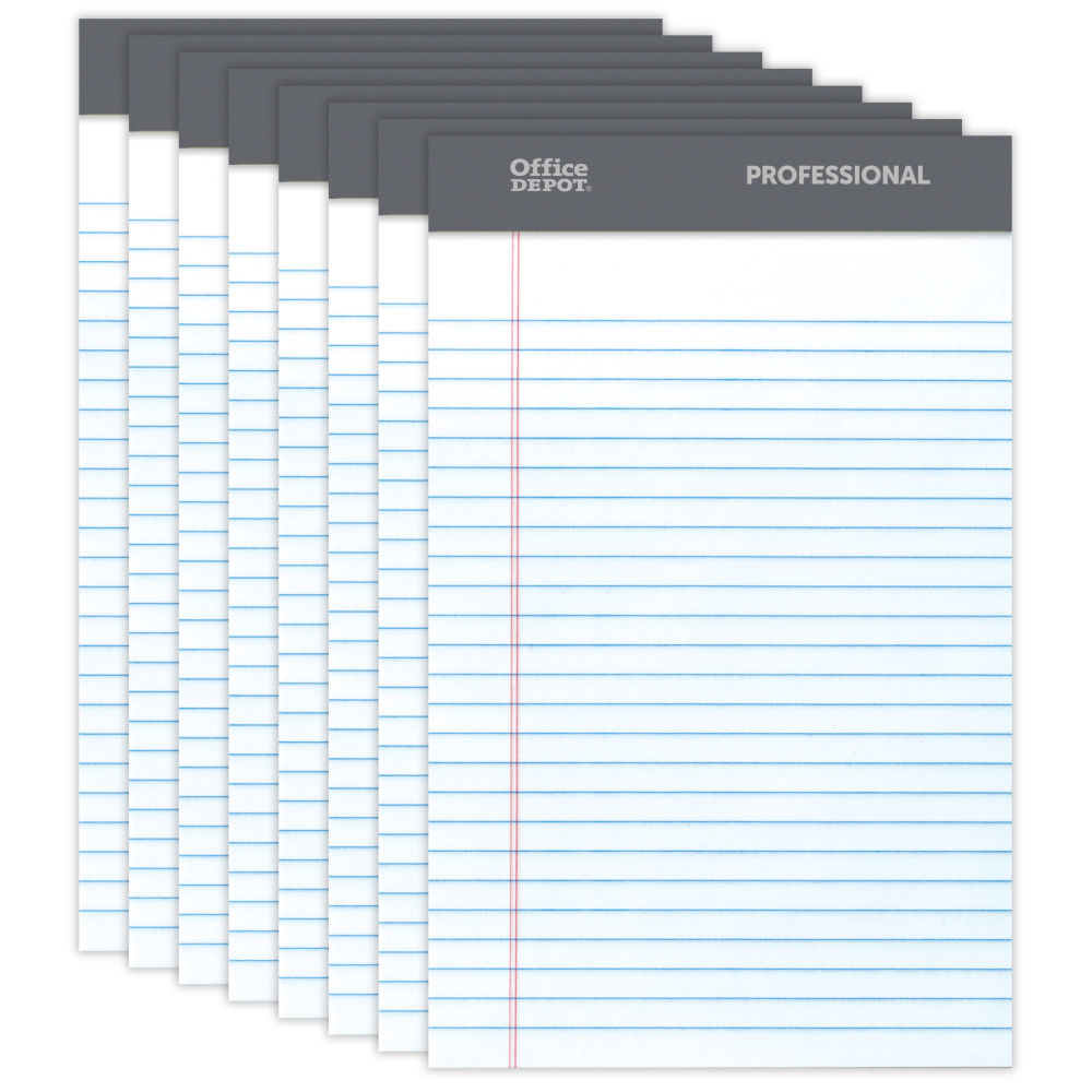 Office Depot® Brand Professional Writing Pads, 5" x