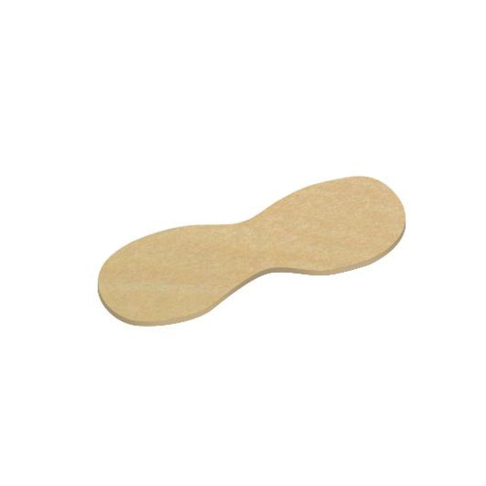 Medline Wooden Medical Spoons, 3 5/8", Tan, Case