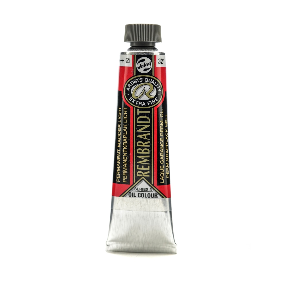 Rembrandt Artist&#x27;s Oil Colors, 40 mL, Permanent Madder