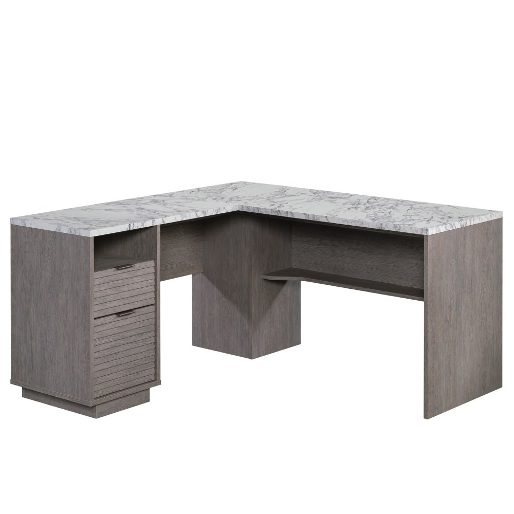 Sauder® East Rock 59"W L-Computer Desk With Filing