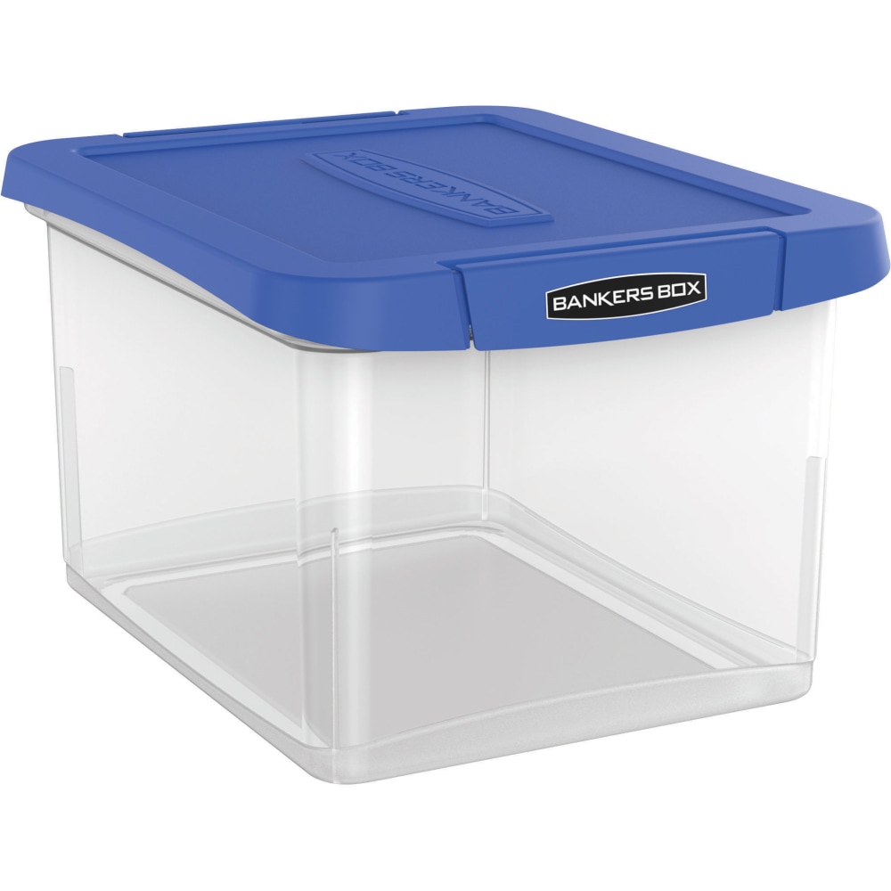 Bankers Box® Heavy-Duty Portable Storage File Box, Letter/Legal