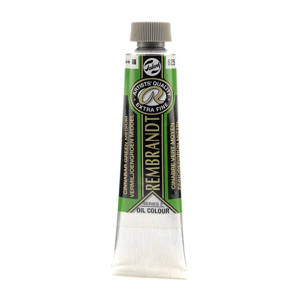 Rembrandt Artist&#x27;s Oil Colors, 40 mL, Cinnabar Green